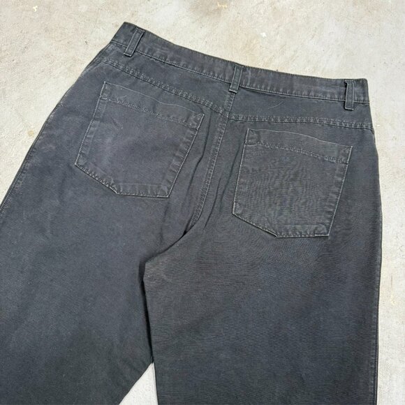 Ermenegildo Zegna Sport Cotton Jeans Mens Chinos Made in Italy Black 32x30 - Picture 7 of 7